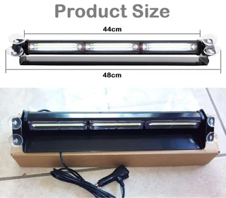 Very Long COB LED Windscreen Emergency Vehicle Flash Warning Dash Lights. Brand New Products.