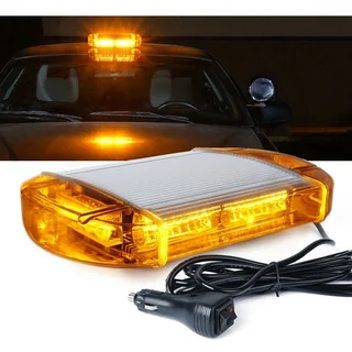 Vehicle Strobe Roof Top Flash Light Orange Amber Light Colour. Magnetic Mount. Brand New Products.