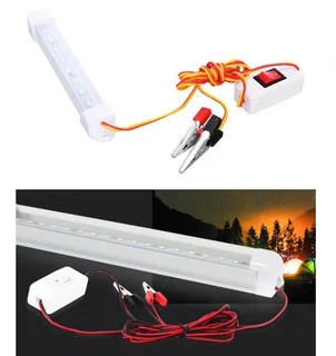 12V LED T8 Tube Lights With Wiring and On/Off Switch: Ideal For Use As Loadshedding Lamps. Brand NEW