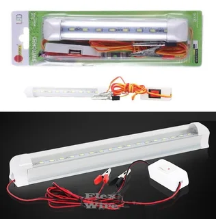 12V LED T8 Tube Lights With Wiring and On/Off Switch: Ideal For Use As Loadshedding Lamps. Brand NEW