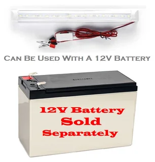 12V LED T8 Tube Lights With Wiring and On/Off Switch. Ideal For Use As Loadshedding Lamps. Brand NEW