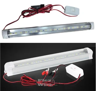 12V LED T8 Tube Lights With Wiring and On/Off Switch. Ideal For Use As Loadshedding Lamps. Brand NEW
