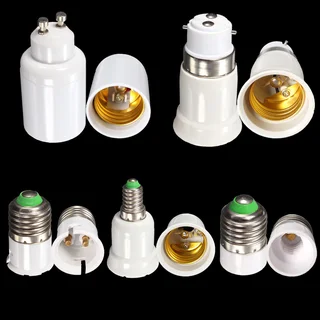 Assorted Light Bulb Socket Converters, Adapters, Splitters At Different Prices. Brand New Products.