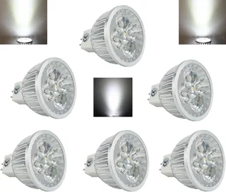 LED Light Bulbs: MR16 5W 12Volts Cool White Downlights, Spotlights. Brand New Products.