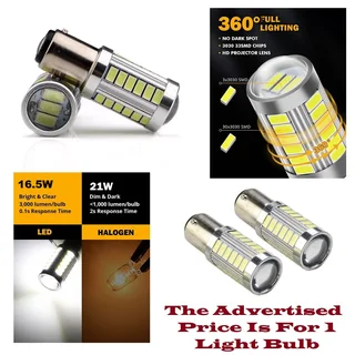 Cool White 1157 / BAY15D 16.5Watts 990lumens 33xSMD5630 LED Light Bulb, DC9~32V. Brand New Products.