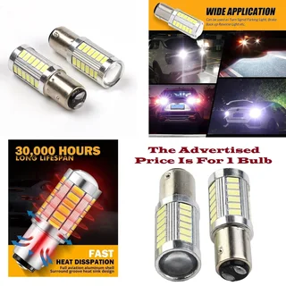 Cool White 1157 / BAY15D 16.5Watts 990lumens 33xSMD5630 LED Light Bulb, DC9~32V. Brand New Products.