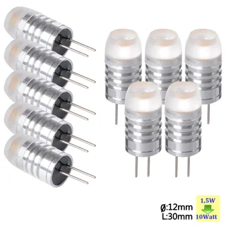 G4 LED Light Bulbs Capsules Lamps Globes 12V Warm White Ultra Bright COB Design. Brand New Products.
