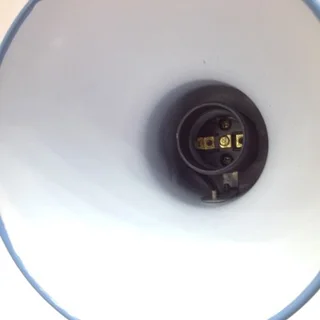 Clip-On Desk Top Lamp Holder with Flexible Gooseneck and LED Light Bulb. Assorted Colours. Brand NEW