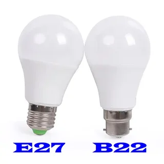 12Volts LED Light Bulbs. 6W LED 12V Light Bulbs B22 and E27. These Are Brand New 12Volts Products.
