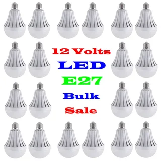 BULK SALE: 100x LED Light Bulbs 3W 12V E27 and B22. These 12V Bulbs Are Ideal For Load Shedding. NEW