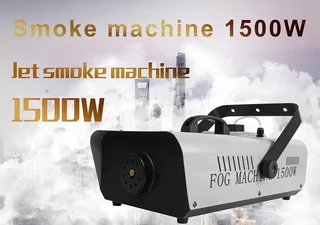 Professional Smoke Fogger Machine 1500W Heavy Duty, Compact and High Capacity. Brand New Products.