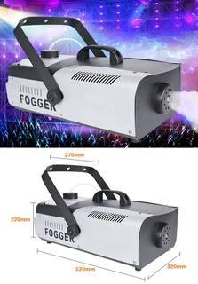 Professional Smoke Fogger Machine 2000W Heavy Duty, Compact and High Capacity. Brand New Products.