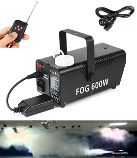 Professional Smoke Fog Machine 600W Heavy Duty Compact and High Capacity. For Discos, Parties. NEW