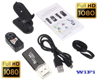 WiFi Miniature Hidden Spy Camera Portable NVR WiFi Q7 P2P Miniature Spy DVR Camera. Brand New Items,