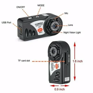 WiFi Miniature Hidden Spy Camera Portable NVR WiFi Q7 P2P Miniature Spy DVR Camera. Brand New Items,