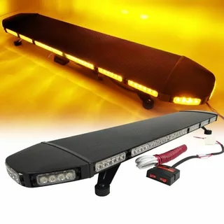 LED Strobe Flash Light Black Hawk Stealth Slim Design Vehicle Roof Top  Black Aluminium. Brand New