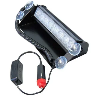 Red LED Strobe Windscreen Vehicle Flash Dashboard Light with 3 Modes. Dash Light. Brand New Products