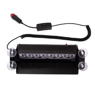 Green LED Strobe Windscreen Vehicle Flash Dashboard Light with 3 Modes. Brand New Dash Lights.