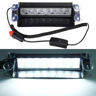 Cool White LED Strobe Windscreen Vehicle Flash Dashboard Light. Dash Light. Brand New Products.