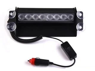 Cool White LED Strobe Windscreen Vehicle Flash Dashboard Light. Dash Light. Brand New Products.
