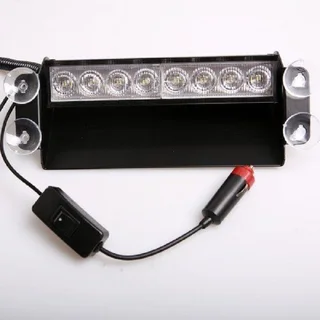 Cool White LED Strobe Windscreen Vehicle Flash Dashboard Light. Dash Light. Brand New Products.