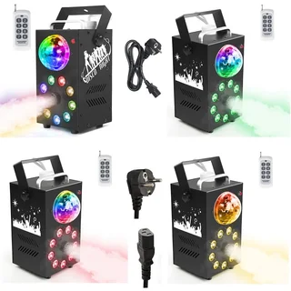 Professional Smoke Fog Machine with MultiColour RGB LEDs, Rotating Light Ball. Brand New Products.
