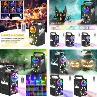 Professional Smoke Fog Machine with MultiColour RGB LEDs, Rotating Light Ball. Brand New Products.