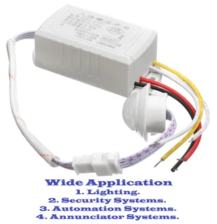 Infrared PIR Body Motion Sensor Detector Switch Module Automatic Control Unit. Brand New Products.