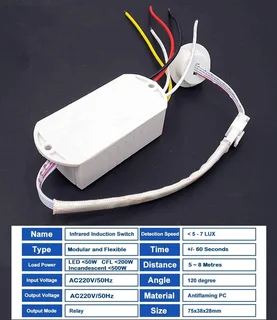 Special Offer: Infrared Tech Based Automatic Motion Sensor Induction Switch. Brand New Products.