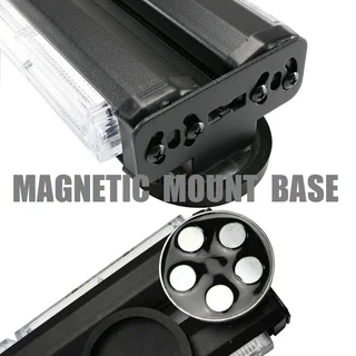 LED Double Sided Strobe Flash 900mm Light Bar. Green Light Colour. Magnetic Base. Brand New Products