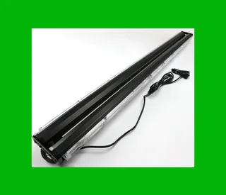 LED Double Sided Strobe Flash 900mm Light Bar. Green Light Colour. Magnetic Base. Brand New Products