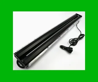 LED Double Sided Strobe Flash 900mm Light Bar. Green Light Colour. Magnetic Base. Brand New Products