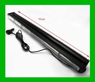 LED Double Sided Strobe Flash 900mm Light Bar. Green Light Colour. Magnetic Base. Brand New Products