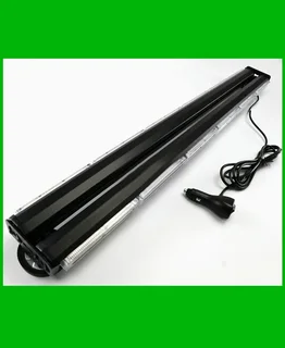 LED Double Sided Strobe Flash 900mm Light Bar. Green Light Colour. Magnetic Base. Brand New Products