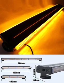 LED Double Sided Strobe Flash Warning Light Bar Amber Orange Yellow Light Colour. Brand New Products