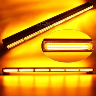 LED Double Sided Strobe Flash Warning Light Bar Amber Orange Yellow Light Colour. Brand New Products
