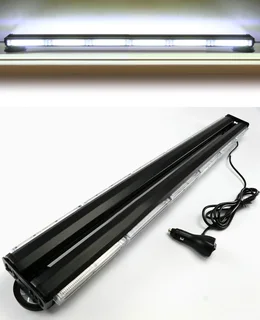 LED Double Sided Strobe Flash Warning Light Bar Cool White Light Colour. Brand New Products