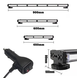 LED Double Sided Strobe Flash Warning Light Bar Cool White Light Colour. Brand New Products