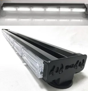 LED Double Sided Strobe Flash Warning Light Bar Cool White Light Colour. Brand New Products