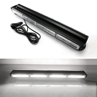 LED Double Sided Strobe Flash Warning Light Bar Cool White Light Colour. Brand New Products