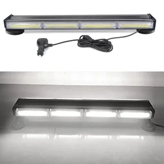 LED Double Sided Strobe Flash Warning Light Bar Cool White Light Colour. Brand New Products