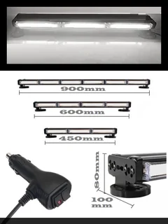 LED Double Sided Strobe Flash Warning Light Bar Cool White Light Colour. Brand New Products