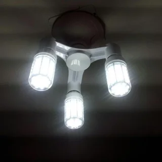 3-In-1 Light Bulbs Socket Splitter Converter Adapter &amp; Lamp Holder E27 to 3x E27 Brand New Items