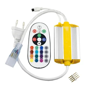 MultiColour RGB LED Controller With A Remote for 220V LED Strip/Neon Flex Light. Brand New Products.