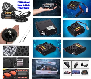 Vehicle 2-Way Radios. KT8900 Dual Band Transceivers, Walkie Talkie Ham Radios. Brand New Products.