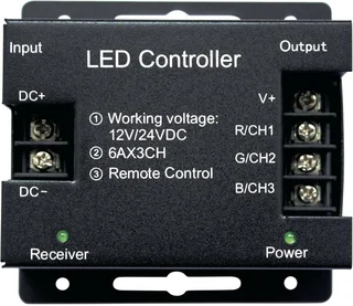 Touch Remote Wireless RGB LED Controller Latest Advanced Version for 12V and 24V. Brand New Products