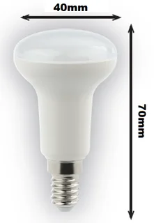 LED Light Bulbs: Par E14 Base 6W R39 Series Reflector AC185V~265V in Cool White. Brand New Products.