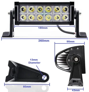 Special Offer: Vehicle 36W LED Light Bar Spot Beam Double Row 10V~32V DC. Brand New Products.