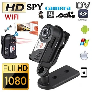 WiFi Mini Hidden Spy Camera, Portable NVR WiFi Q7 P2P Miniature Spy DVR Camera. Brand New Products.