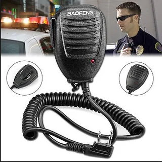Hand Held Clip-On Shoulder Speaker Mic Microphone PTT for Walkie Talkies. Brand New Products.
